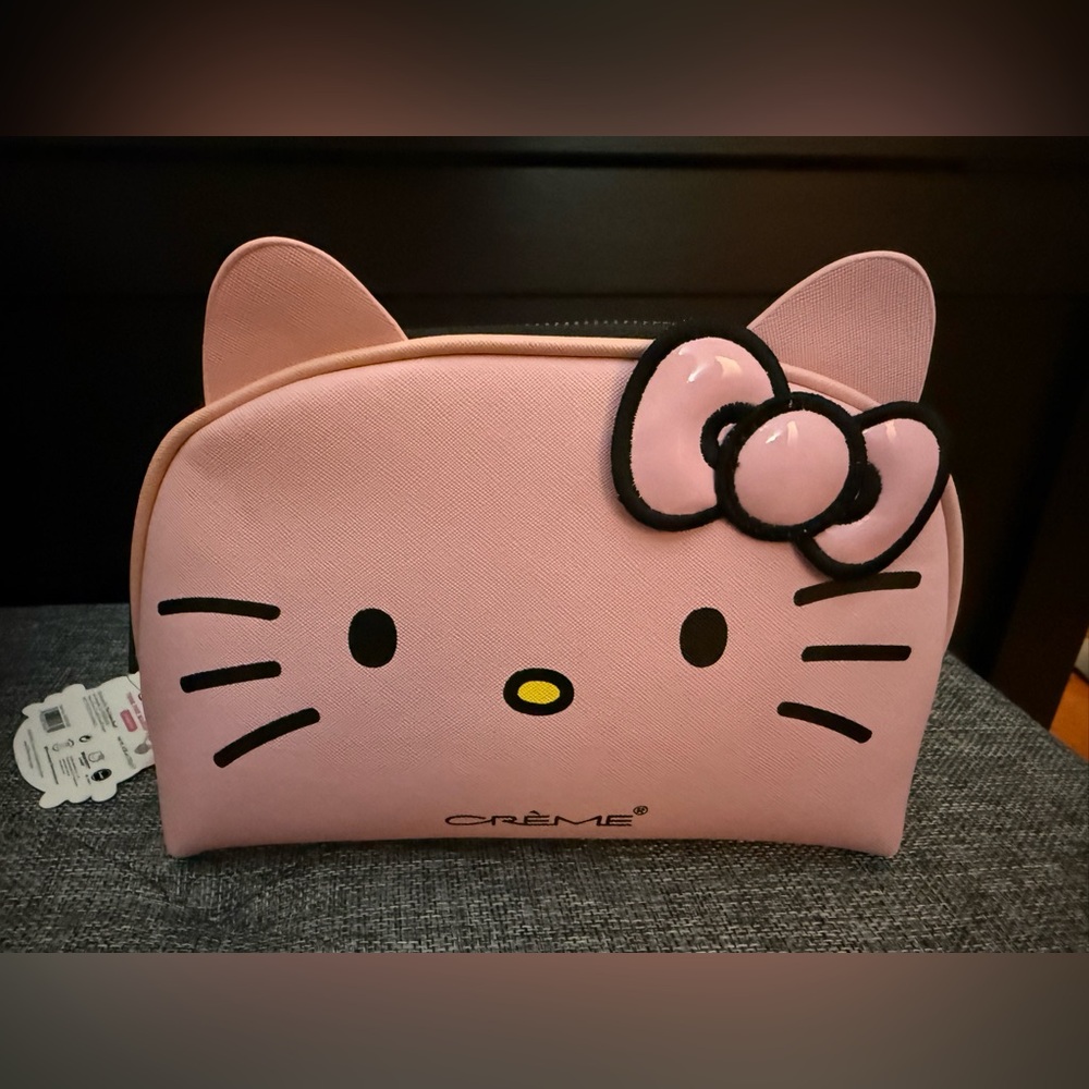 Hello Kitty makeup/toiletry bag.